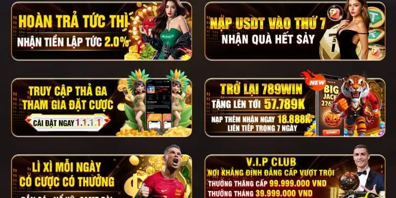 Hoàn Trả 789Win - Chương Trình Khuyến Mãi Hấp Dẫn 2026
